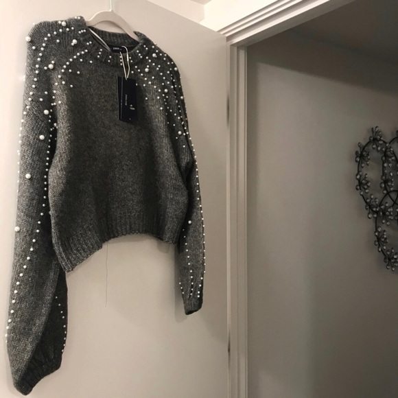 NWT Zara Pearl Jumper *Blogger FAV - Picture 5 of 6